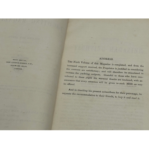 341 - Hunts Yachting Magazine. 2 copies. 1858-1860.