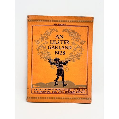 343 - An Ulster Garland 1928. Rosamund Praeger, Paul Henry, William Conor, Hans Iten, J. Humbert Craig, La... 