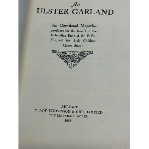 343 - An Ulster Garland 1928. Rosamund Praeger, Paul Henry, William Conor, Hans Iten, J. Humbert Craig, La... 