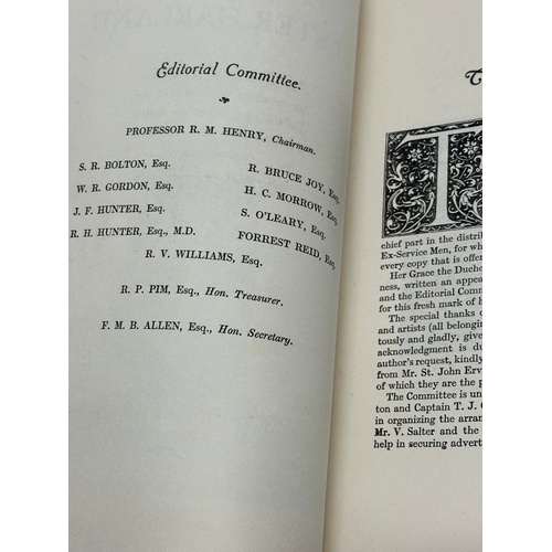 343 - An Ulster Garland 1928. Rosamund Praeger, Paul Henry, William Conor, Hans Iten, J. Humbert Craig, La... 