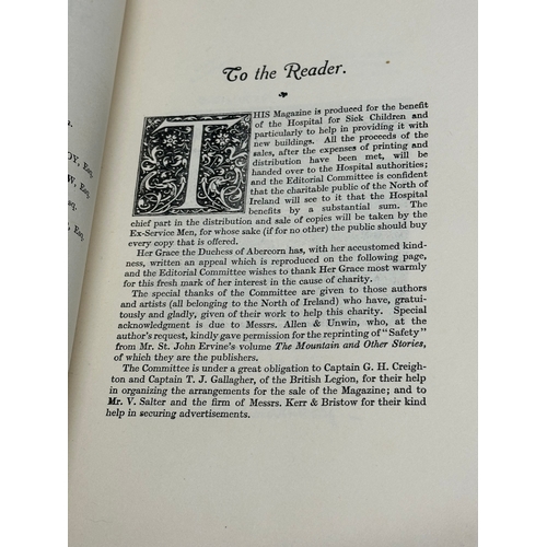 343 - An Ulster Garland 1928. Rosamund Praeger, Paul Henry, William Conor, Hans Iten, J. Humbert Craig, La... 