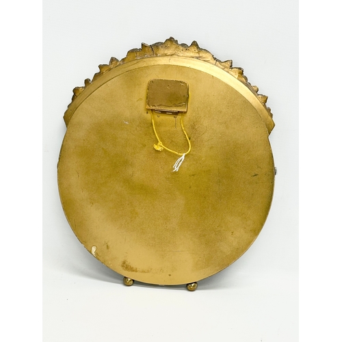 364 - A 1930’s Barbola mirror. 31x36cm