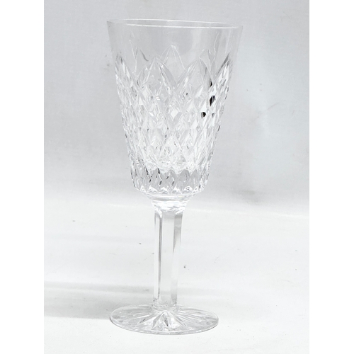 569 - A set of 13 Tyrone Crystal ‘Cappagh’ wine glasses. 18.5cm