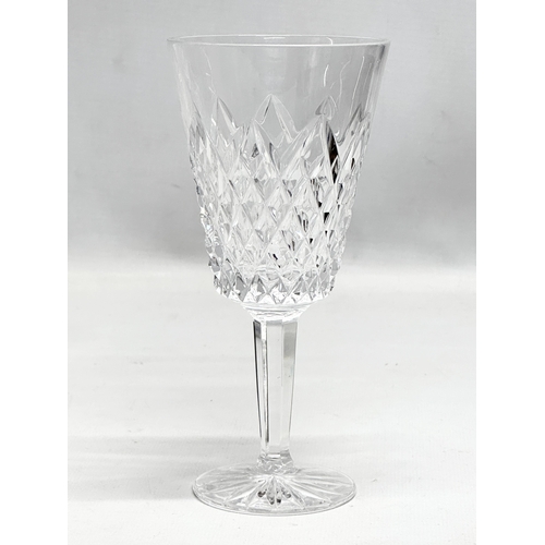 570 - A set of 11 Tyrone Crystal ‘Cappagh’ wine glasses. 16cm