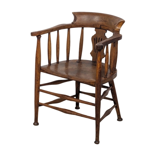 1180 - A Late 19th Century elbow chair / armchair(11)