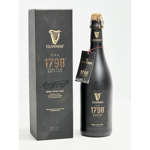 404 - A bottle of Limited Edition Guinness 1798 Double Extra Stout. With box. 75cl.