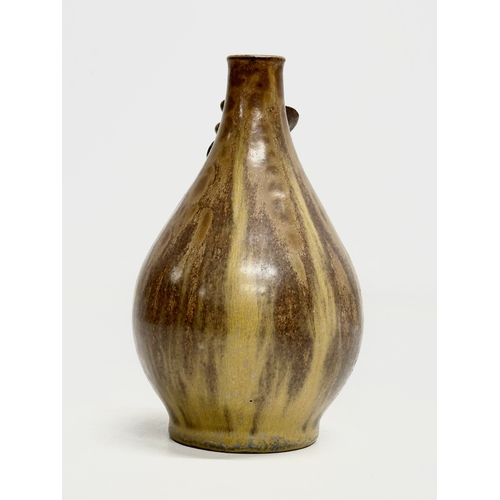 4 - Arne Bang (1901-1983) A Danish glazed stoneware vase designed by Arne Bang. 1930-1940. 15cm