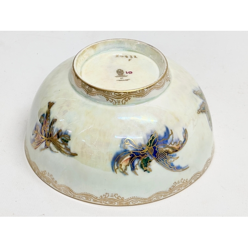 17 - Daisy Makeig Jones. An Early 20th Century ‘Fairyland’ butterfly lustre bowl designed by Daisy Makeig... 