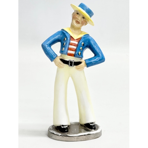 447 - Eric Owen. A ‘Jack’ figurine modelled by Eric Owen for Mintons. 16cm