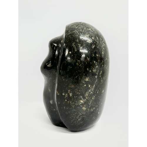 191 - Douglas Govan. A Late 20th Century granite sculpture by Douglas Govan. 9cm