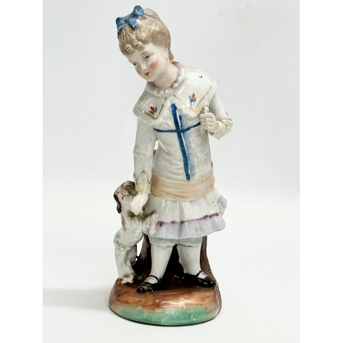 202 - Conti Boheme. A good collection of Late 19th Century German bisque figurines by Conti Boheme. 20cm. ... 