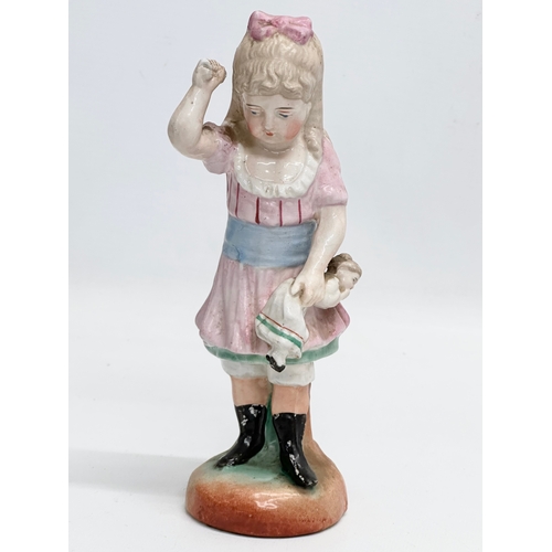 202 - Conti Boheme. A good collection of Late 19th Century German bisque figurines by Conti Boheme. 20cm. ... 