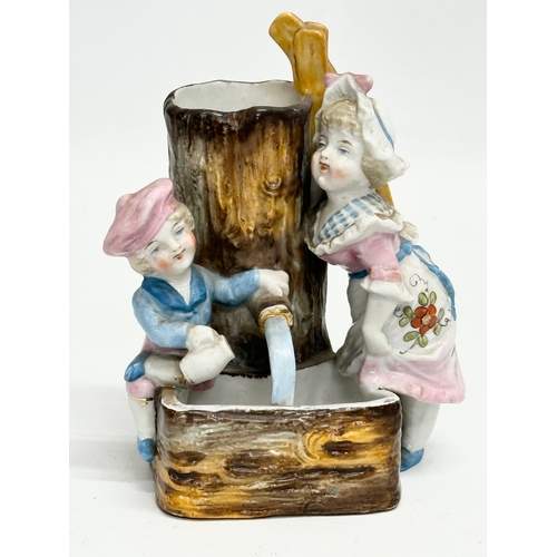 202 - Conti Boheme. A good collection of Late 19th Century German bisque figurines by Conti Boheme. 20cm. ... 