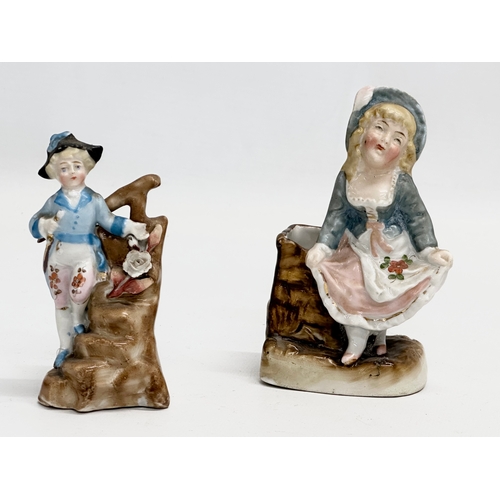 202 - Conti Boheme. A good collection of Late 19th Century German bisque figurines by Conti Boheme. 20cm. ... 