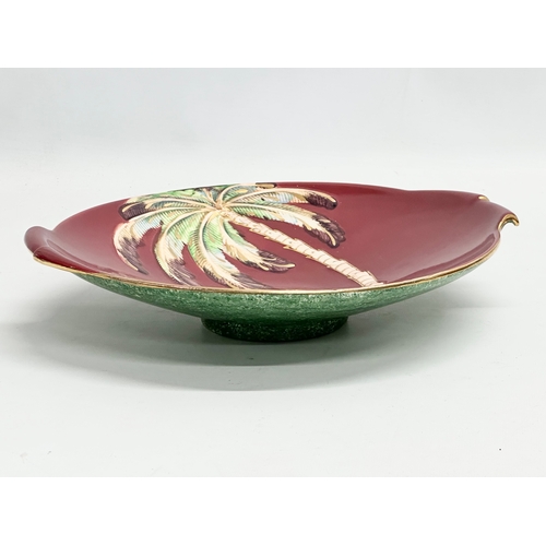 451 - A Beswick Pottery ‘Palm Tree’ bowl. 30x27.5x6cm.