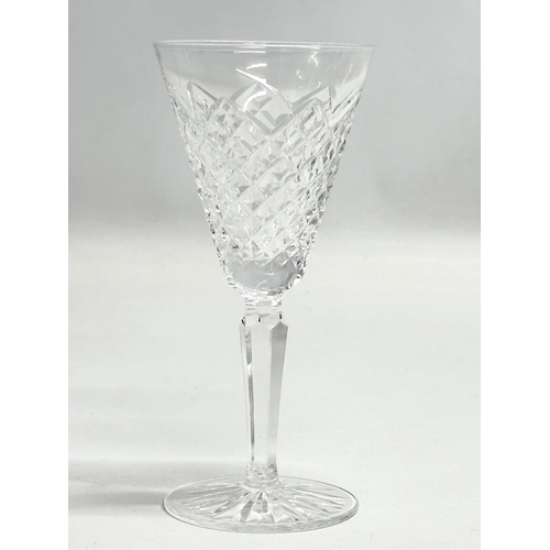 224 - A set of 4 Waterford Crystal ‘Adare’ port sherry glasses/port glasses. 6.5x13.5cm.