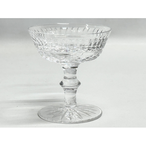 225 - A set of 3 Waterford Crystal ‘Tramore’ cocktail sherbet glasses. 10.5x11cm.