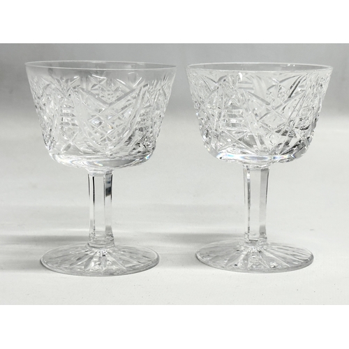 227 - Waterford Crystal. A pair of Waterford Crystal Millennium ‘Old Fashioned’ whiskey glasses 8.5x11cm. ... 