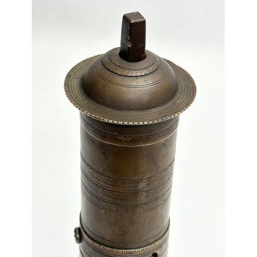 241 - A Late 19th Century Turkish coffee grinder/spice grinder. 30cm