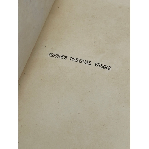 263 - Moore’s Poetical Works, 1867. 8 Engravings on steel. By Thomas Moore.