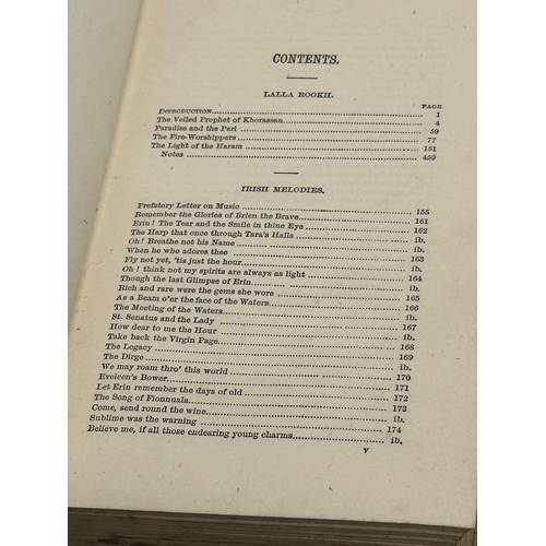 263 - Moore’s Poetical Works, 1867. 8 Engravings on steel. By Thomas Moore.