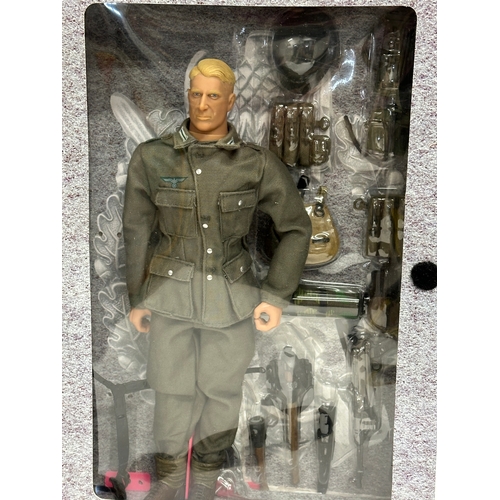 413 - The Ultimate Soldier ‘Wehrmacht’ WWII German soldier action figure in box.