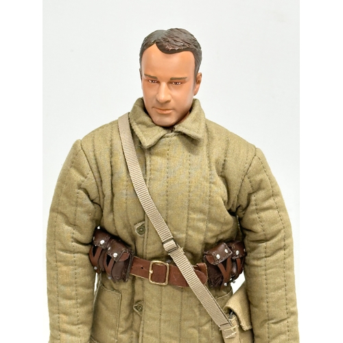 417 - A Dragon in Dreams WWII Russian Infantry action figure. 32cm