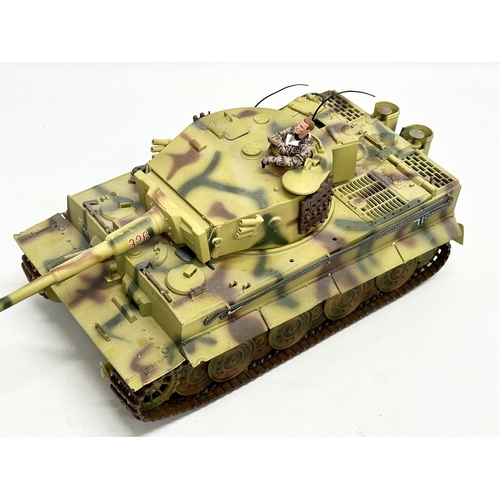 418 - A 21st Century Toys WWII German Tiger Tank. 47cm