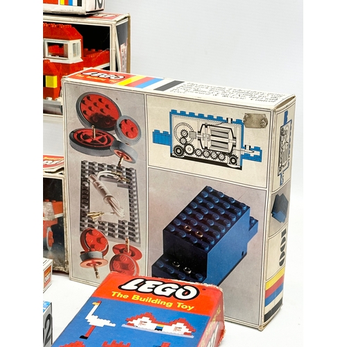 420 - A collection of vintage LEGO in boxes.