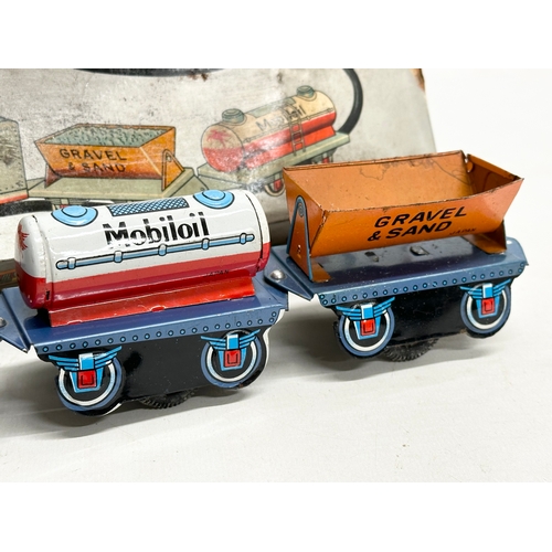 422 - A vintage Daiya Windup Train On Magic Monorail in original box.