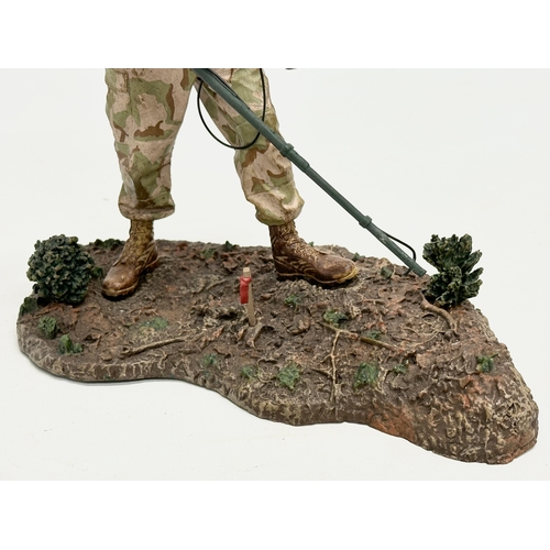 456 - A McFarland’s Military Series 4 Combat Engineer. 18x18cm