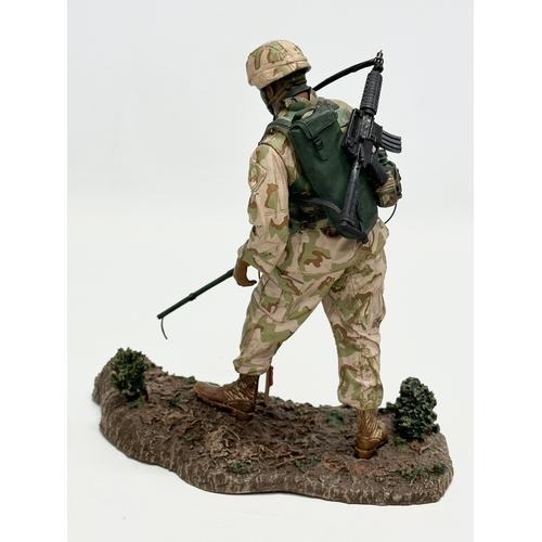 456 - A McFarland’s Military Series 4 Combat Engineer. 18x18cm