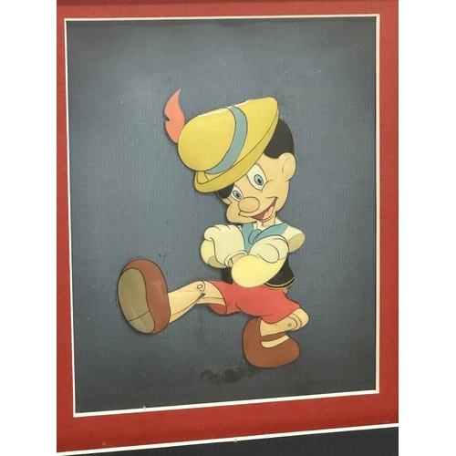 9 - A 1939 Original Production Cel from Walt Disney Studio ‘Pinocchio’ This is an original painting on c... 