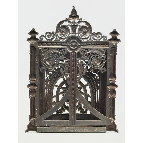 13 - A large Late 19th Century Scottish cast iron umbrella stand/stick stand by Falkirk. 64x20x85cm.