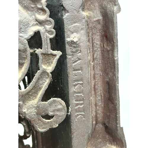 13 - A large Late 19th Century Scottish cast iron umbrella stand/stick stand by Falkirk. 64x20x85cm.