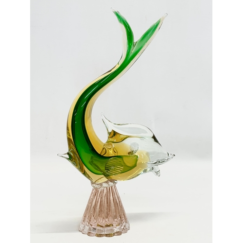 304 - A Venetian Murano glass fish by Paolo Venini. 32cm.