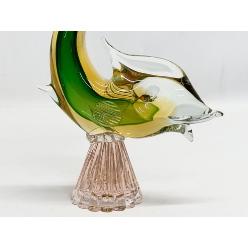 304 - A Venetian Murano glass fish by Paolo Venini. 32cm.