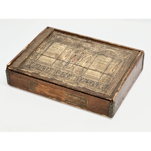 20 - A Late 19th Century Richter & Co Anchor Stone Building Blocks in original case and papers. Circa 188... 