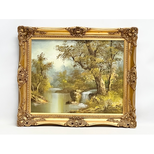 377 - Irene Cafieri. An oil on canvas in gilt frame by Irene Cafieri. 51x41cm. Frame 63x54cm