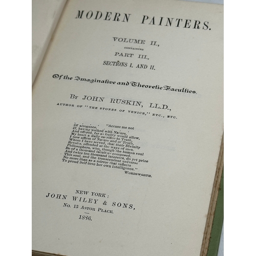 307 - 12 volumes of the ‘Works of John Ruskin’ Late 19th Century.