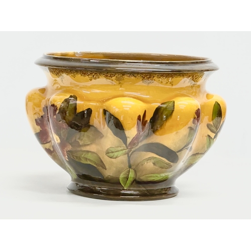 358 - George Jones. A large Late 19th Century ‘Madras Ware’ jardiniere by George Jones. Circa 1890-1900. 3... 