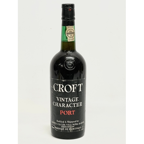 423A - A bottle of Croft Vintage Character Port. 70cl.