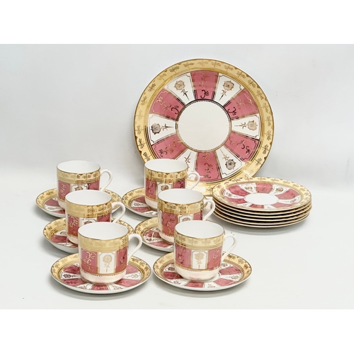 350E - A Late 19th/Early 20th Century tea service. 19 piece.