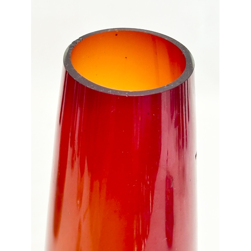 71 - Bo Borgstrom. A Swedish Mid Century vase designed by Bo Borgstrom for Aseda. 29cm