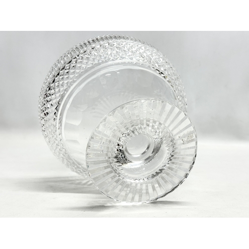 171 - A Waterford Crystal ‘Castletown’ footed centrepiece bowl. 18.5x14.5cm.