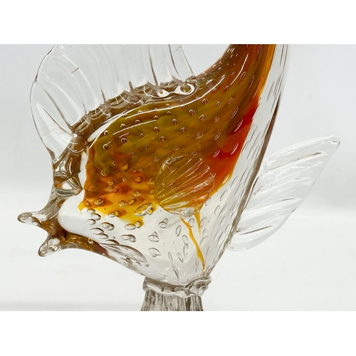 153 - A large Murano Glass fish. 43cm