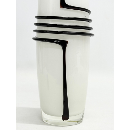 154 - Jerzy Sluczan-Orkusz. A 20th Century Polish glass ‘Snake’ vase, designed by Jerzy Sluczan-Orkusz. 29... 