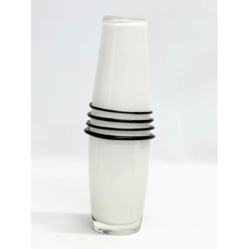 154 - Jerzy Sluczan-Orkusz. A 20th Century Polish glass ‘Snake’ vase, designed by Jerzy Sluczan-Orkusz. 29... 