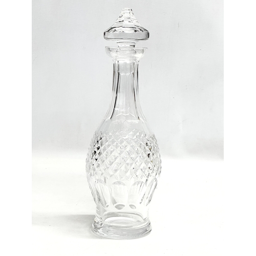 177 - A large Waterford Crystal ‘Colleen’ decanter. 34cm.