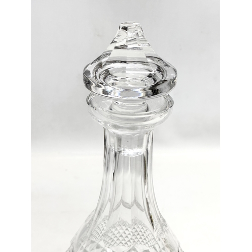 177 - A large Waterford Crystal ‘Colleen’ decanter. 34cm.